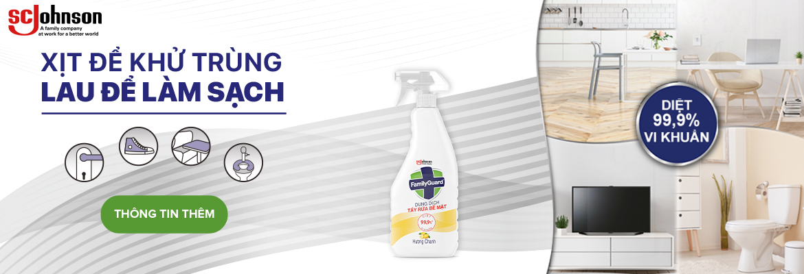 Disinfect the surfaces you touch everyday